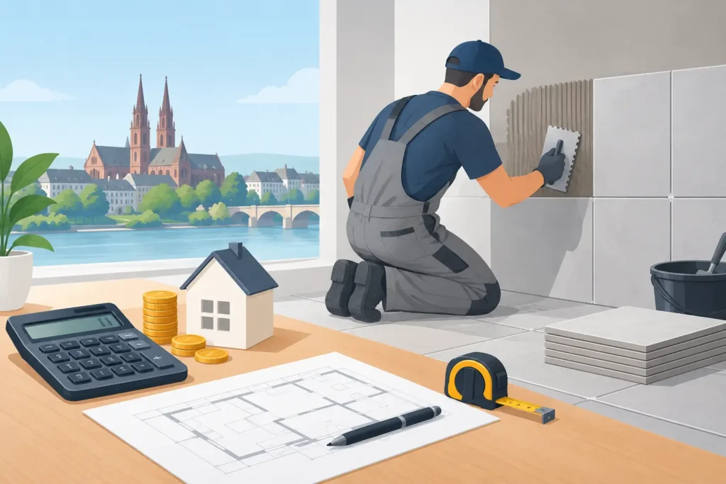 Fliesenleger Basel Kosten realistisch planen